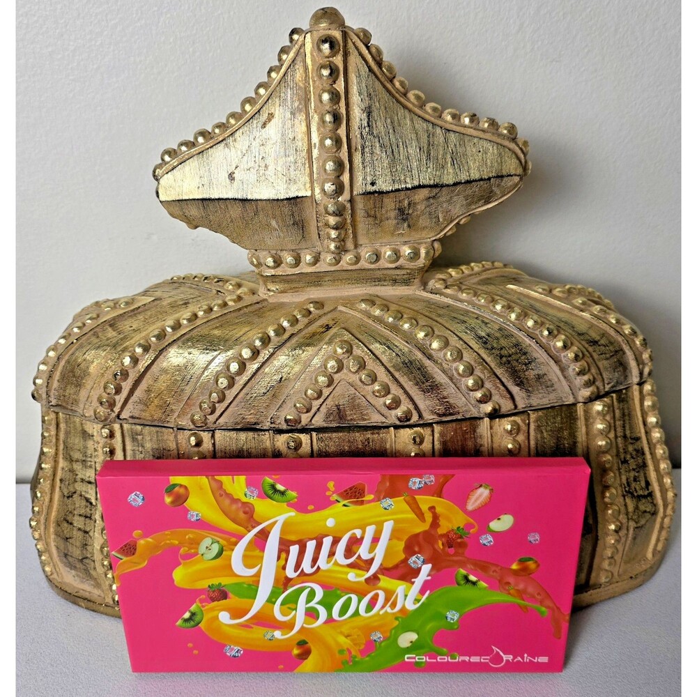 New COLOURED RAINE "Juicy Boost" Pressed Pigments & Shadows Palette NEVER USED!